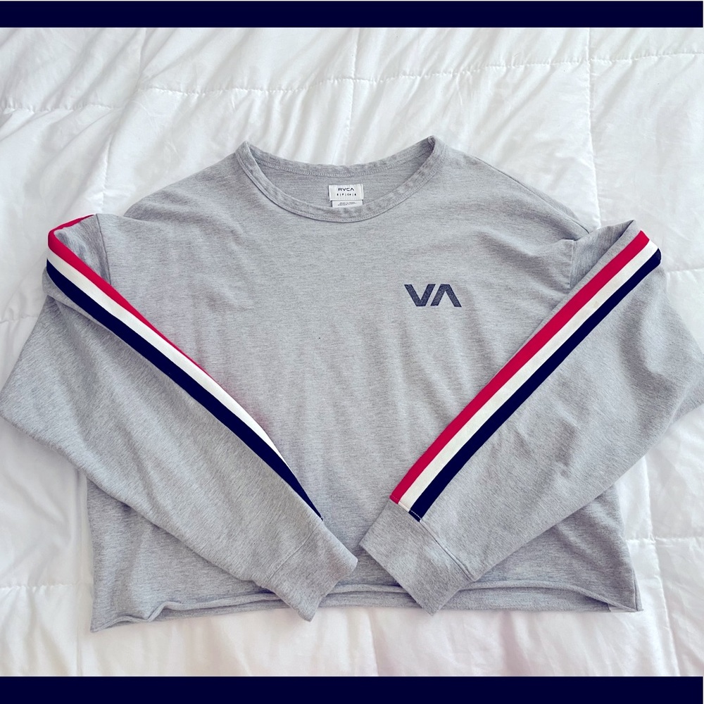 RVCA Mid-Drift Sporty Long Sleeve